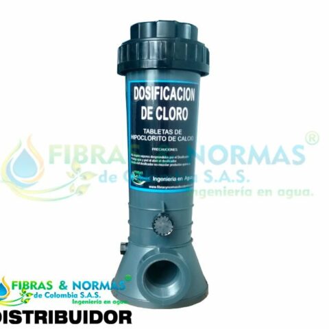 DOSIFICADOR EN LÍNEA DE CLORO 4 LIBRAS