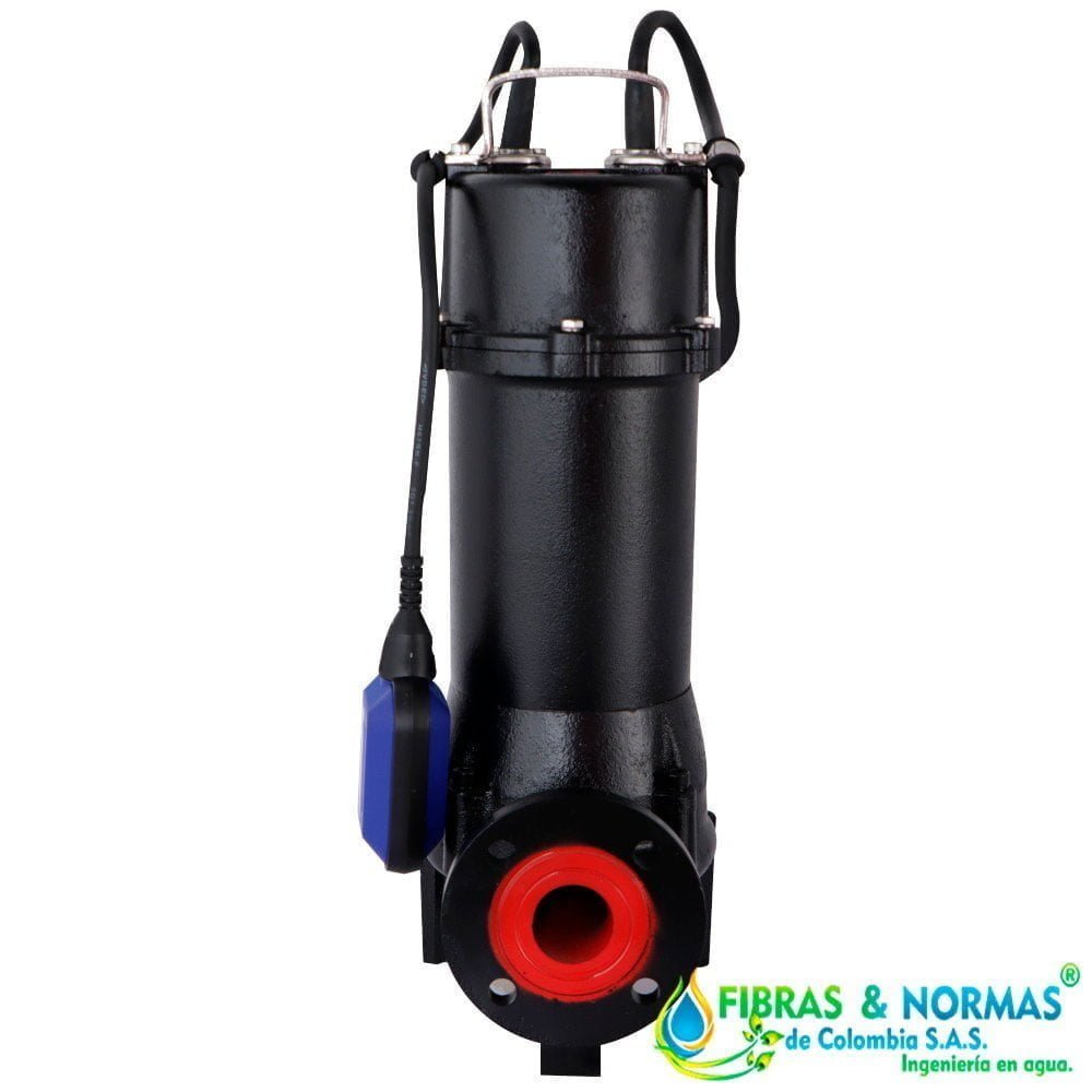 MOTOBOMBA SUMERGIBLE TRITURADORA PARA LODOS, ALTAMIRA, SERIE GRD, DESCARGA 1.5", 1 HP, 1 FASE, 127 VOLTS