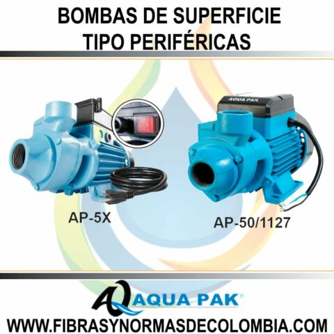 BOMBAS DE SUPERFICIE TIPO PERIFÉRICAS