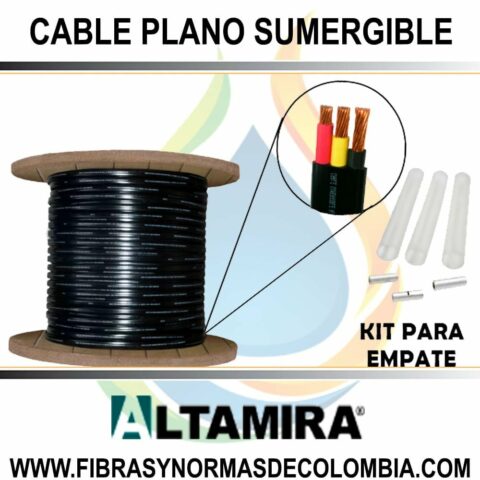 CABLE PLANO SUMERGIBLE