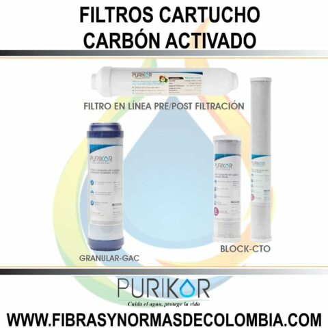 FILTROS CARTUCHO CARBON ACTIVADO