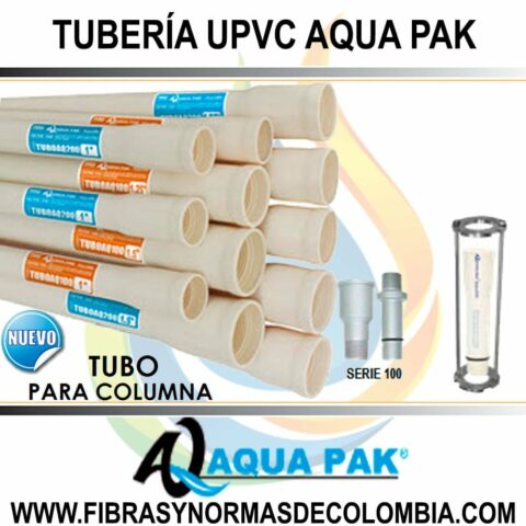 TUBERÍA UPVC AQUA PAK
