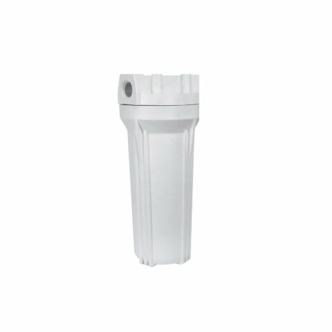 PORTAFILTRO PARA CARTUCHOS DE 2.5" X 10" MARCA PURIKOR CON CONEXIONES DE 1/4" HEMBRA