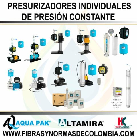 PRESURIZADORES INDIVIDUALES DE PRESIÓN CONSTANTE