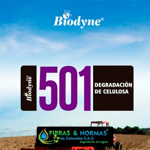 BACTERIAS BIODYNE 501 PARA DEGRADACIÓN DE CELULOSA