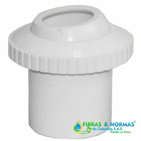 BOQUILLA DE RETORNO DE 1.5" A 1" MARCA PANDA CONSTRUIDA EN PVC PARA CEMENTAR CON ORIENTACIÓN AJUSTABLE DE LA BOQUILLA