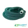 MANGUERA FLEXIBLE DE 1.25" MARCA PANDA DE 12 METROS DE LARGO CON UN EXTREMO GIRATORIO Y EL OTRO FIJO