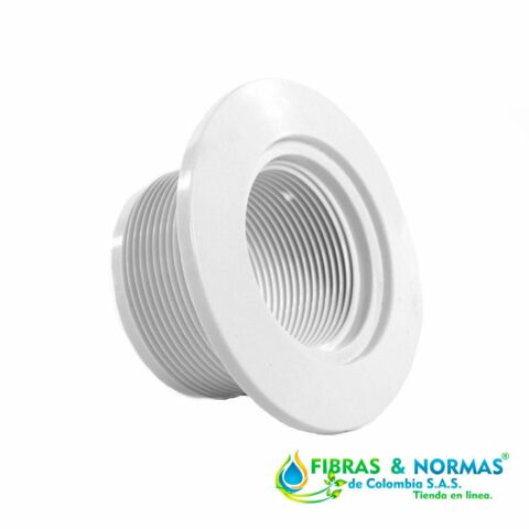 BOQUILLA DE ASPIRADO DE 2" A 1.5" MARCA PANDA CONSTRUIDA EN PVC