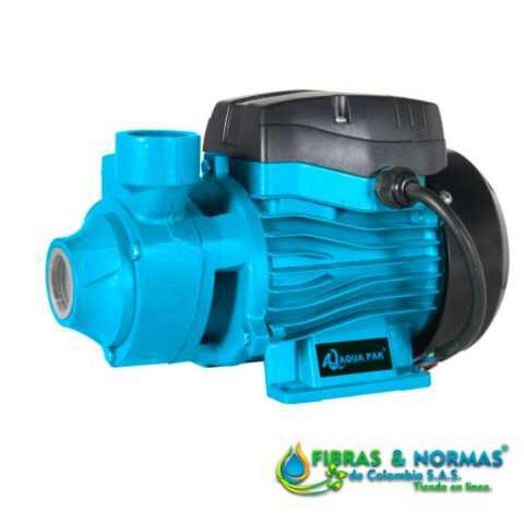 MOTOBOMBA PERIFÉRICA AQUA PAK, SERIE AP, BÁSICA, 20 LPM, 1 ETAPAS, 1/2 HP, 1 FASE, 127 VOLTS