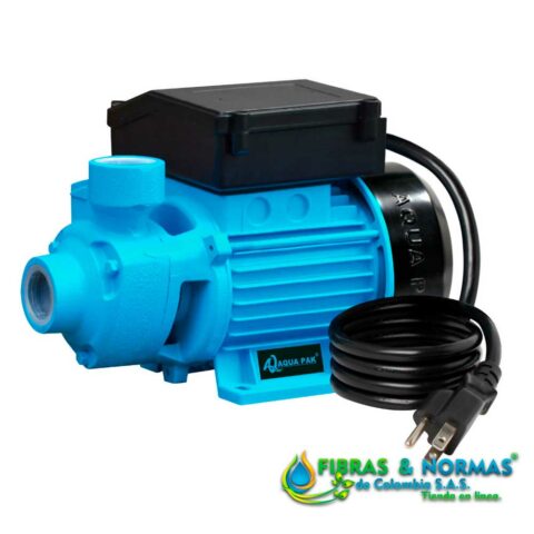 MOTOBOMBA PERIFÉRICA AQUA PAK, SERIE AP, PLUS, 20 LPM, 1 ETAPAS, 1/2 HP, 1 FASE, 127 VOLTS