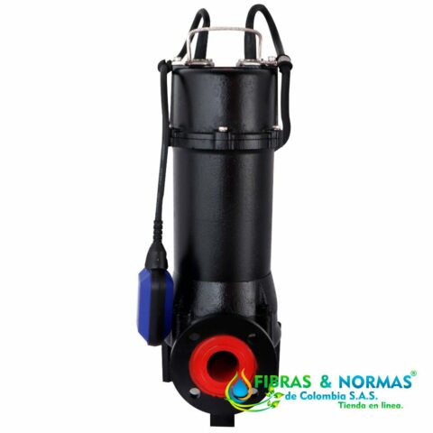 MOTOBOMBA SUMERGIBLE TRITURADORA PARA LODOS, ALTAMIRA, SERIE GRD, DESCARGA 1.5", 1.5 HP, 1 FASE, 220 VOLTS