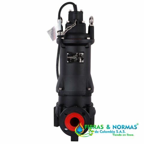 MOTOBOMBA SUMERGIBLE TRITURADORA PARA LODOS, ALTAMIRA, SERIE GRD, DESCARGA 1.5", 3 HP, 3 FASES, 460 VOLTS