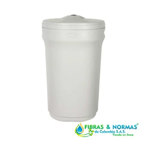 TANQUE PARA SALMUERA MARCA PURIKOR CONSTRUIDO EN POLIETILENO (HDPE) CON CAPACIDAD DE 100 LITROS