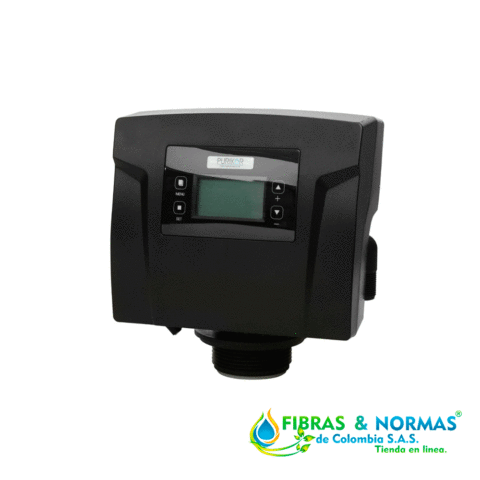 VÁLVULA PARA FILTRACIÓN MARCA PURIKOR CON CAPACIDAD DE 4FT³ PARA TANQUE DE 16" X 65" Y FUNCIÓN RETROLAVADO POR DEMANDA