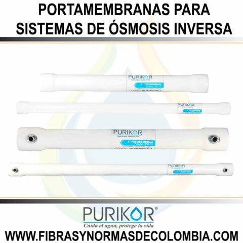PORTAMEMBRANAS PARA SISTEMAS DE ÓSMOSIS INVERSA (COMERCIAL / INDUSTRIAL).