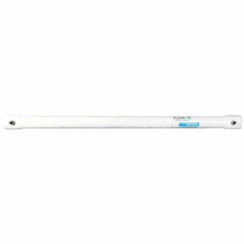 PORTAMEMBRANA PARA SISTEMAS ÓSMOSIS INVERSA, PURIKOR, COMERCIAL/INDUSTRIAL, PARA DOS MEMBRANAS, 8" X 40", 300 PSI, LATERAL