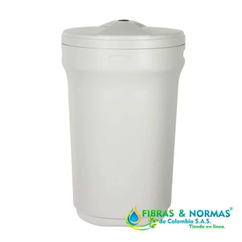TANQUE PARA SALMUERA MARCA PURIKOR CONSTRUIDO EN POLIETILENO (HDPE) CON CAPACIDAD DE 200 LITROS