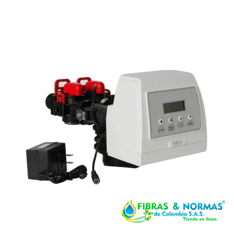 VÁLVULA PARA FILTRACIÓN MARCA PURIKOR CON CAPACIDAD DE 3FT³ PARA TANQUE DE 14" X 65" Y FUNCIÓN RETROLAVADO POR DEMANDA
