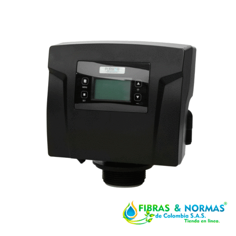 VÁLVULA PARA FILTRACIÓN MARCA PURIKOR CON CAPACIDAD DE 5FT³ PARA TANQUE DE 18" X 65" Y FUNCIÓN RETROLAVADO POR DEMANDA