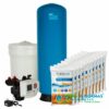 KIT EQUIPO SUAVIZADOR NO ENSAMBLADO PURIKOR, 10FT³, TANQUE FIBRA 24"X72",TANQUE SALMUERA 100LTS, VÁLVULA PKVS48D, 10RESINA