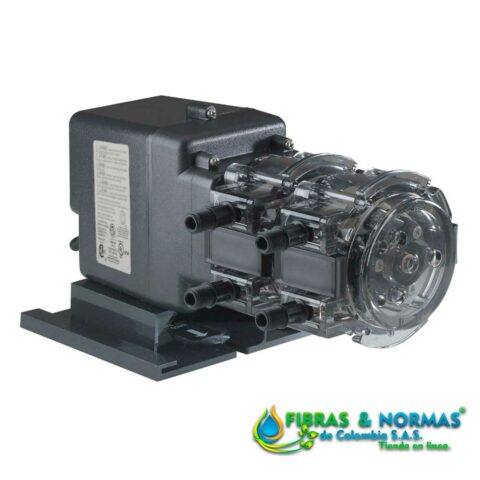 BOMBA DOSIFICADORA PERISTÁLTICA SERIE 100, CON CONTROL FIJO DE 20 GALONES/DÍA Y TUBO DE SANTOPRENE PARA 100 PSI