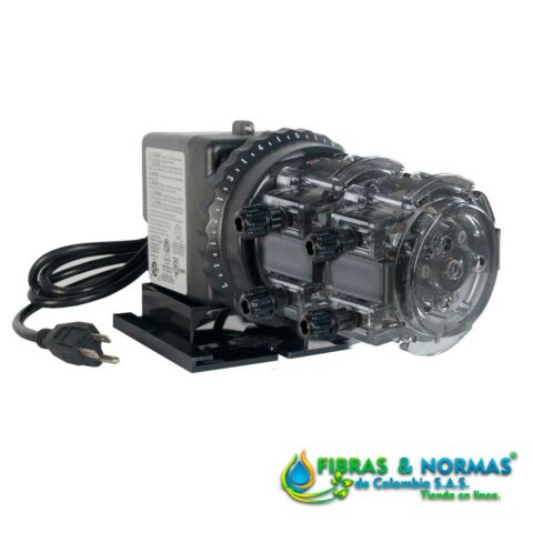 BOMBA DOSIFICADORA PERISTÁLTICA SERIE 170, CON CONTROL AJUSTABLE DE 0.5-10 GALONES/DÍA Y TUBO DE SANTOPRENE PARA 25 PSI