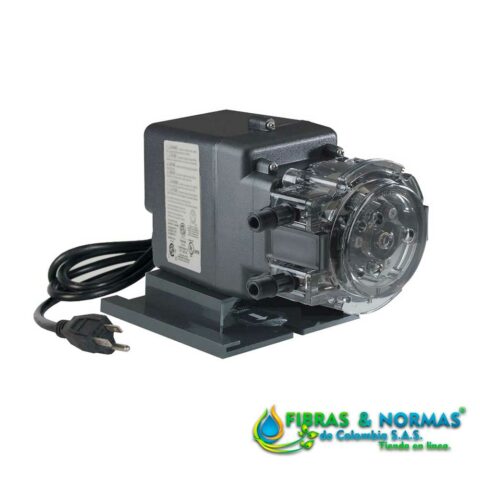 BOMBA DOSIFICADORA PERISTÁLTICA SERIE 45, CON CONTROL FIJO DE 10 GALONES/DÍA Y TUBO DE SANTOPRENE PARA 25 PSI