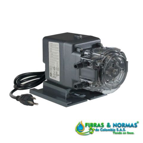 BOMBA DOSIFICADORA PERISTÁLTICA SERIE 45, CON CONTROL FIJO DE 10 GALONES/DÍA Y TUBO DE TYGOTHANE PARA 25 PSI
