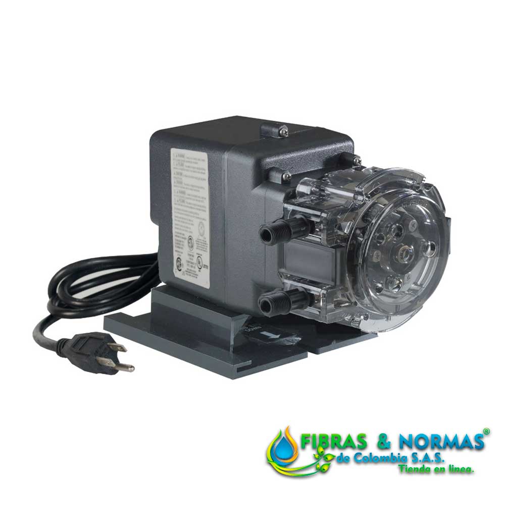 BOMBA DOSIFICADORA PERISTÁLTICA SERIE 85, CON CONTROL FIJO DE 85 GALONES/DÍA Y TUBO DE SANTOPRENE PARA 25 PSI