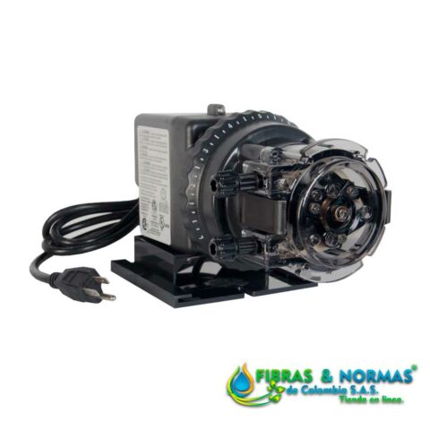 BOMBA DOSIFICADORA PERISTÁLTICA SERIE 85, CON CONTROL AJUSTABLE DE 0.8-17 GALONES/DÍA Y TUBO DE TYGOTHANE PARA 100 PSI