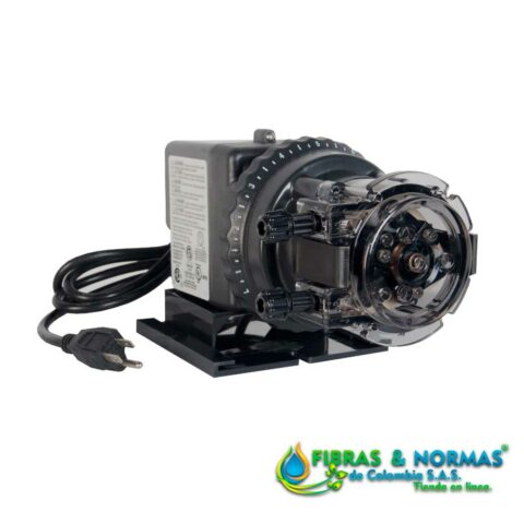 BOMBA DOSIFICADORA PERISTÁLTICA SERIE 85, CON CONTROL AJUSTABLE DE 0.3-5 GALONES/DÍA Y TUBO DE SANTOPRENE PARA 25 PSI