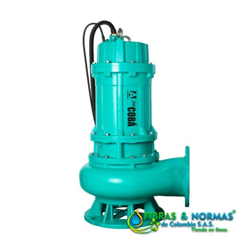 MOTOBOMBA SUMERGIBLE PARA LODOS, ALTAMIRA, SERIE COBÁ, DESCARGA 8", SÓLIDOS 2.5" , 25 HP, 3 FASES, 230 VOLTS