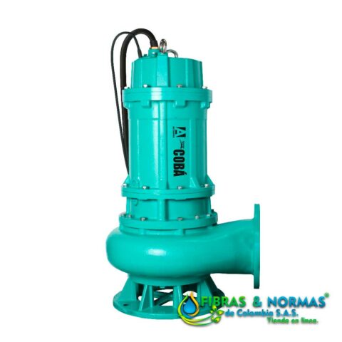 MOTOBOMBA SUMERGIBLE PARA LODOS, ALTAMIRA, SERIE COBÁ, DESCARGA 8", SÓLIDOS 2.5" , 30 HP, 3 FASES, 460 VOLTS