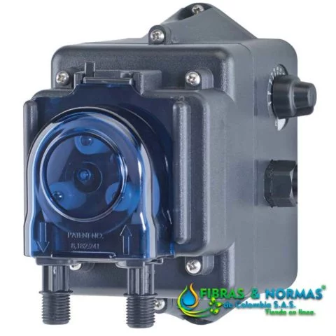 BOMBA DOSIFICADORA PERISTÁLTICA SERIE ECON FX CON CONTROL FIJO DE 14 GAL/DÍA Y TUBO DE SANTOPRENE PARA 80 PSI