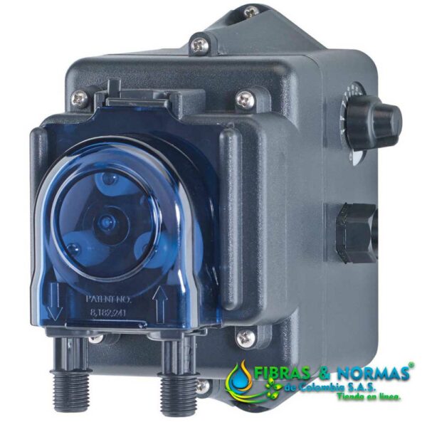 BOMBA DOSIFICADORA PERISTÁLTICA SERIE ECON FX CON CONTROL FIJO DE 14 GAL/DÍA Y TUBO DE SANTOPRENE PARA 80 PSI