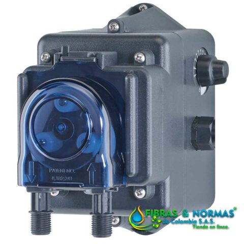 BOMBA DOSIFICADORA PERISTÁLTICA SERIE ECON FX CON CONTROL FIJO DE 24.8 GAL/DÍA Y TUBO DE SANTOPRENE PARA 25 PSI