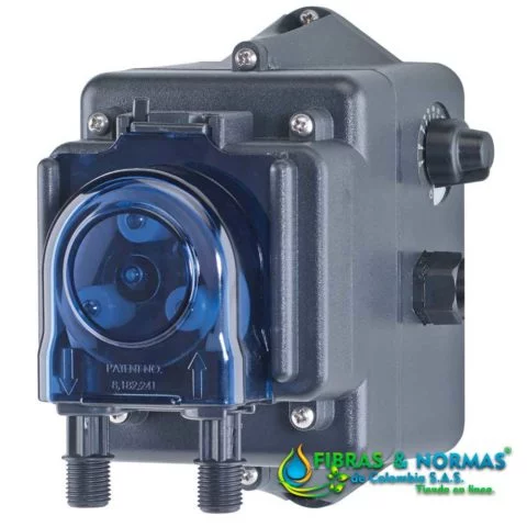 BOMBA DOSIFICADORA PERISTÁLTICA SERIE ECON FX CON CONTROL FIJO DE 24.8 GAL/DÍA Y TUBO DE SANTOPRENE PARA 25 PSI