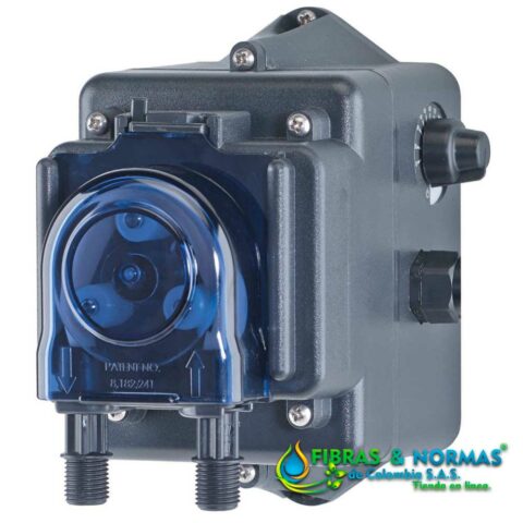 BOMBA DOSIFICADORA PERISTÁLTICA SERIE ECON VX CON CONTROL AJUSTABLE DE 2.7-23.5 GAL/DÍA Y TUBO DE SANTOPRENE PARA 80 PSI