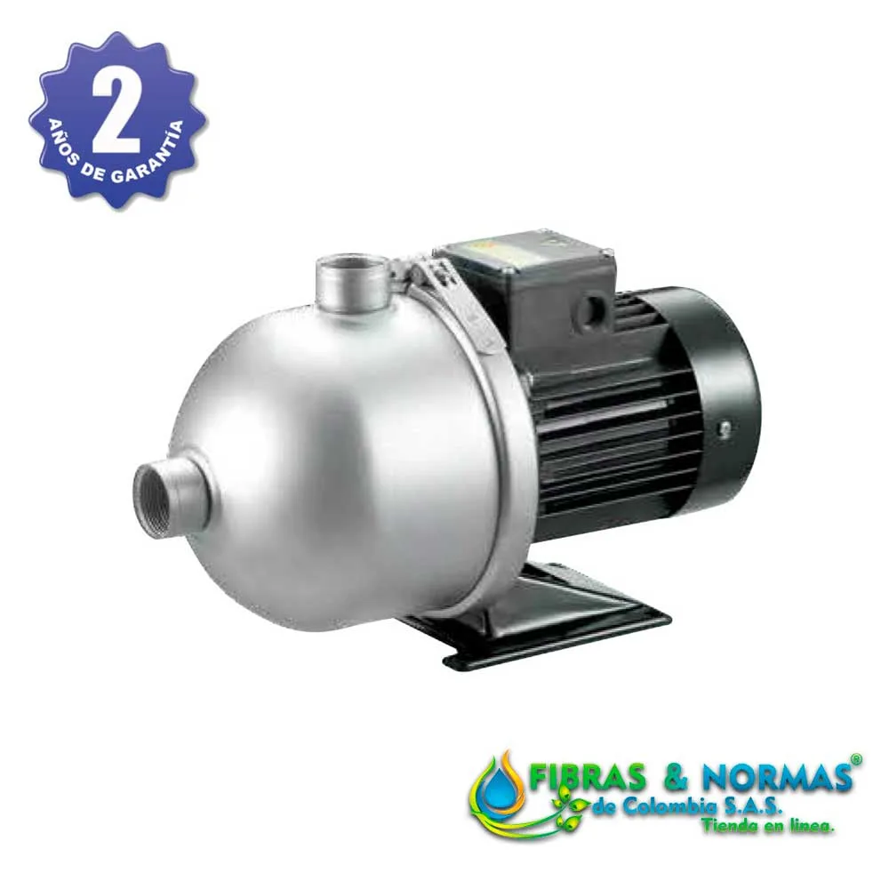 MOTOBOMBA MULTIETAPAS HORIZONTAL ALTAMIRA, SERIE SCALA, 100 LPM, 5 ETAPAS, 2 HP, 1 FASE, 230 VOLTS