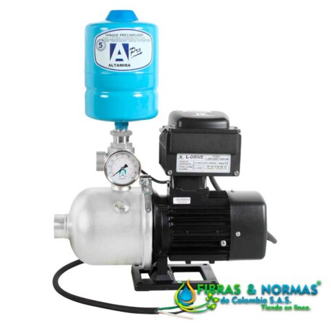 PRESURIZADOR INDIVIDUAL PRESIÓN CONSTANTE HIDROCONTROL, 2 HP, 1 FASE, 230 VOLTS, BOMBA LOTUS200-2-1/3234 Y VARIADOR DE VELOCIADAD
