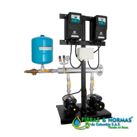 PRESURIZADOR DÚPLEX PRESIÓN CONSTANTE, 2 HP, 1 FASE, 230 VOLTS, BOMBAS SCALAX100-5/1230 Y VARIADORES B-DRIVEAMM12/230