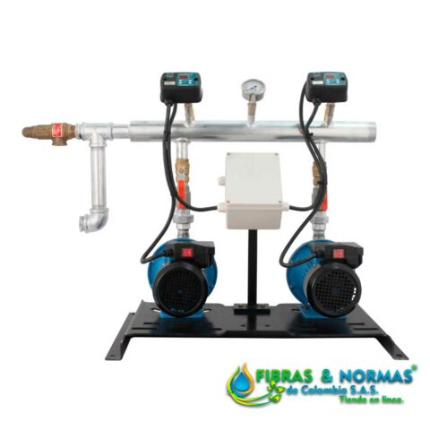 PRESURIZADOR DÚPLEX, VELOCIDAD CONSTANTE, ALTAMIRA, 1/2 HP, 1 FASE, 127 VOLTS, BOMBAS FIX05E Y KONTROLLSW