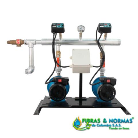 PRESURIZADOR DÚPLEX, VELOCIDAD CONSTANTE, ALTAMIRA, 1.5 HP, 1 FASE, 127 VOLTS, BOMBAS FIX15E Y KONTROLLSW