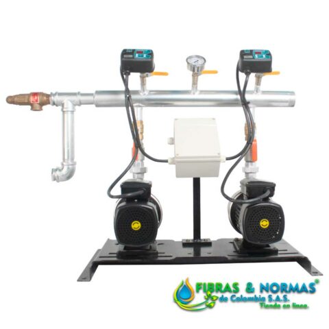 PRESURIZADOR DÚPLEX, VELOCIDAD CONSTANTE, ALTAMIRA, 1.2 HP, 1 FASE, 127 VOLTS, BOMBAS LOTUS100-4/1127 Y KONTROLLSW