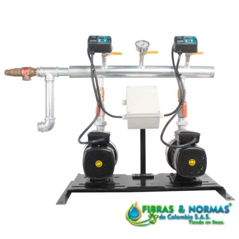 PRESURIZADOR DÚPLEX, VELOCIDAD CONSTANTE, ALTAMIRA, 1.2 HP, 1 FASE, 127 VOLTS, BOMBAS LOTUS100-4/1127 Y KONTROLLSW
