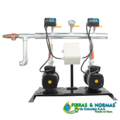 PRESURIZADOR DÚPLEX, VELOCIDAD CONSTANTE, ALTAMIRA, 3/4 HP, 1 FASE, 127 VOLTS, BOMBAS LOTUS50-4/1127 Y KONTROLLSW