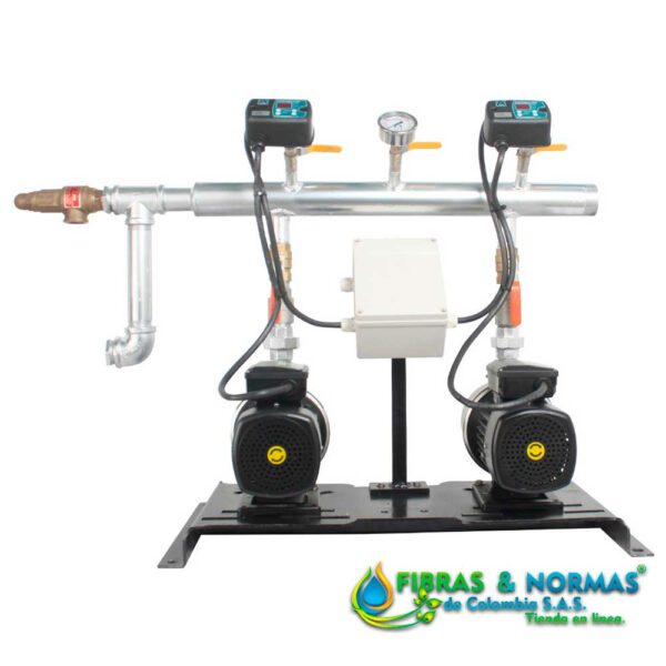 PRESURIZADOR DÚPLEX, VELOCIDAD CONSTANTE, ALTAMIRA, 3/4 HP, 1 FASE, 127 VOLTS, BOMBAS LOTUS50-4/1127 Y KONTROLLSW