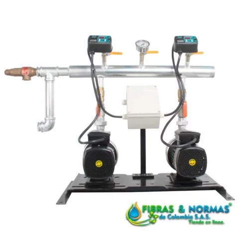 PRESURIZADOR DÚPLEX, VELOCIDAD CONSTANTE, ALTAMIRA, 1.2 HP, 1 FASE, 127 VOLTS, BOMBAS LOTUS50-6/1127 Y KONTROLLSW