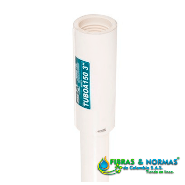 TUBO PARA COLUMNA ALTAMIRA, SERIE 150, CONSTRUIDO DE UPVC, 2" DIÁMETRO, 3 METROS DE LARGO