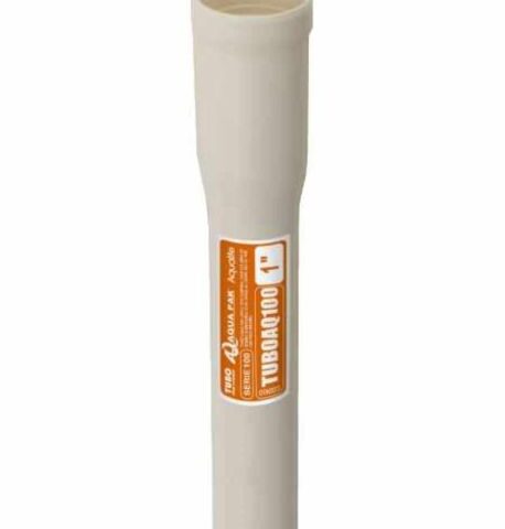 TUBO PARA COLUMNA AQUA PAK, SERIE 100, CONSTRUIDO DE UPVC, 1.5" DIÁMETRO, 3 METROS DE LARGO